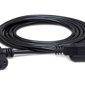 Hosa PWC-141R Right-angle IEC C13 Power Cable 1 foot
