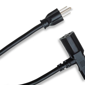 Hosa PWD-401 Piggyback IEC C13 Power Cable 1 foot