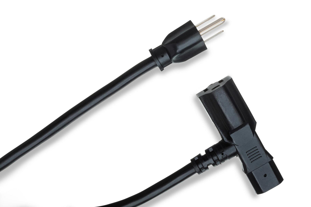 Hosa PWD-401 Piggyback IEC C13 Power Cable 1 foot