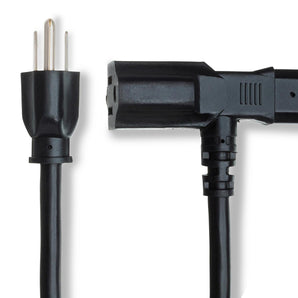 Hosa PWD-401 Piggyback IEC C13 Power Cable 1 foot