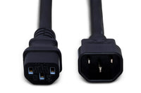 Thumbnail for Hosa PWL-403 IEC C14 to IEC C13 Extension Cord 3 foot