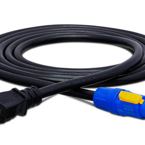 Hosa PWN-210 NEMA 5-15P to Neutrik powerCON NAC3FCA Power Cord 10 foot