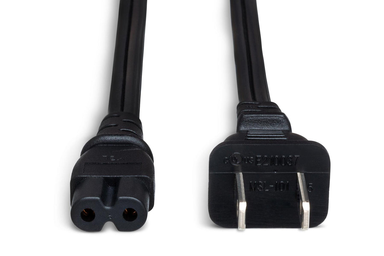 Hosa PWP-426 NEMA 1-15P to IEC C7 Power Cord 8 foot