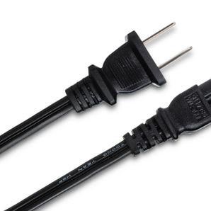 Hosa PWP-461 NEMA 1-15P to IEC C7 Polarized Power Cord 8 foot