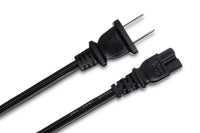Thumbnail for Hosa PWP-461 NEMA 1-15P to IEC C7 Polarized Power Cord 8 foot