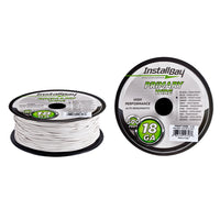 Thumbnail for Install Bay PWWT18500 Primary Wire 18 Gauge All Copper White Coil - 500 ft