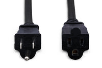 Thumbnail for Hosa PWX-425 14-gauge NEMA 5-15P to NEMA 5-15R Power Extension Cord 25 foot