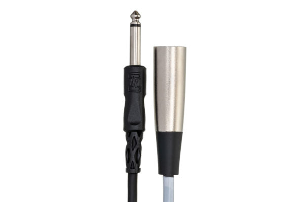 Hosa PXM-120 Unbalanced Interconnect Cable 1/4" TS Male to XLR Male 20 foot