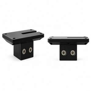 Diamond Audio MSFMCBLK 0.75"-1.5" Aluminum Flat Mounting Clamp Black