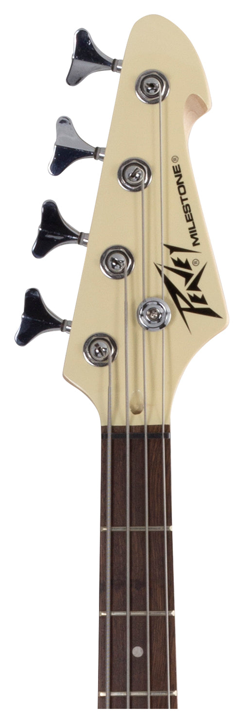 Peavey Milestone® Ivory 4 String Bass Guitar