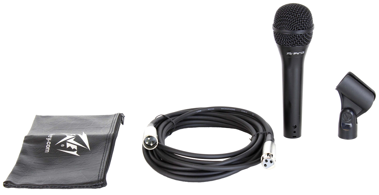 Peavey PVI 3 Super Cardioid Unidirectional Dynamic Vocal Microphone with XLR Cable