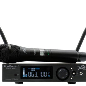 Peavey ProComm TRUE D HH 512MHZ-542MHZ NA Professional UHF Wireless Handheld Microphone