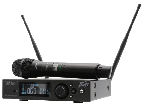 Peavey ProComm TRUE D HH 512MHZ-542MHZ NA Professional UHF Wireless Handheld Microphone
