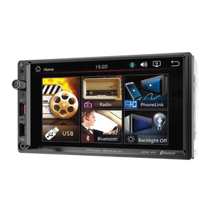 Power Acoustik PL-700HB 7-Inch Double-DIN in-Dash All-Digital Media Receiver with Bluetooth and Android PhoneLink