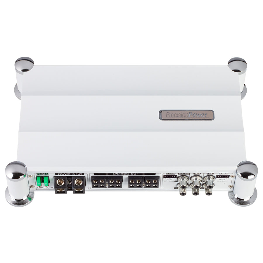 Precision Power MPA700.4D 700W RMS Water-Resistant ATOM Series 4 Channel Amplifier