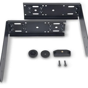 QSC K102NA Powder Coated Steel Yoke Mount Black