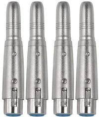 Thumbnail for 8 MR DJ QTXLRF1 XLR Female to 1/4