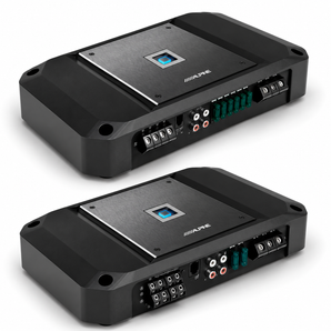 Alpine R2-A60F 4 Ch 600W & R2-A150M Mono 1500W Car Audio Amplifier