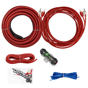 Raptor R3A8 VICE SERIES 300W 8 AWG Amp Kit with RCA Cable