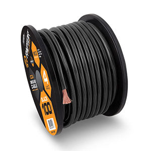 Raptor R3BK8-250 250ft 8 AWG Black CCA Vice-series Power Cable