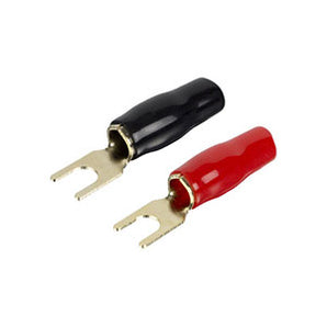 Raptor R810ST MID SERIES 8 AWG Gold Spade Barrier Terminals