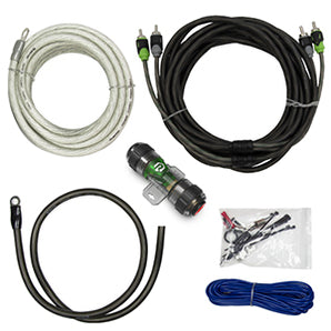 Raptor R5A4 PRO SERIES 1500W 4 AWG Amp Kit with RCA Cable