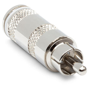 Hosa RCA-025 RCA Cable-mount Connector Left & Right 2-piece Set