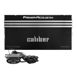 Power Acoustik  RE1-4500D 4500W Power Class-D Mono Subwoofer Car Amplifier Remote Control