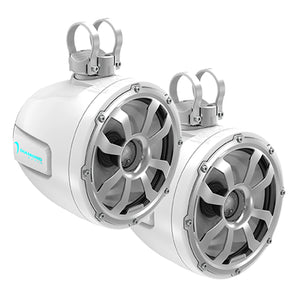 Diamond Audio POD10F4W 10" Marine Tower Speaker 400W LED White