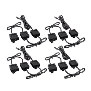 PowerSports RGB2-4KT MPS RGB 4 String LED Rock Light Set, used with RGB-CB2