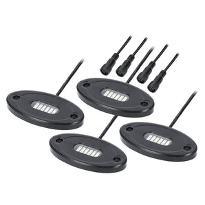 Heise RGBW1-4KT RGBW 4 Pod Rock Light Kit