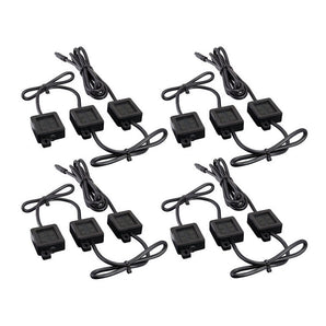 PowerSports RGBW2-4KT RGBW LED Rock Light, Used with RGBW-CB2 - 4 Piece Kit