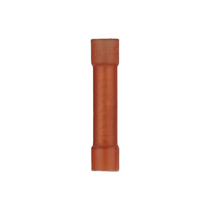  red nylon butt connectors for 18/22 gauge wire installation