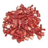  Install Bay RNMD250F Red Nylon Male Quick Disconnect for 22-18 Gauge wiring, showcasing durable nylon construction.