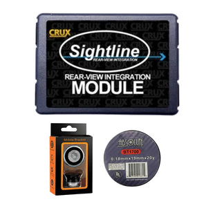 Crux RVCVW-73B Rear-view Integration for 2012-2015 VW Beetle w/ RNS-315 Navigation Systems Includes OEM Style Light Camera
