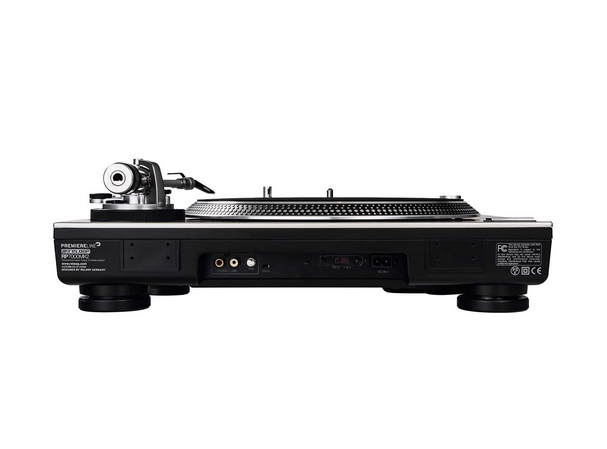 Reloop RP-7000-MK2-SLV Upper Torque Turntable System (Silver)