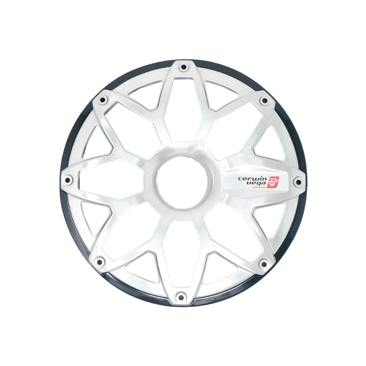 Cerwin Vega SM65FGB RPM Stroker 6.5” Flush Mount Speaker Grill, Pair (Black)