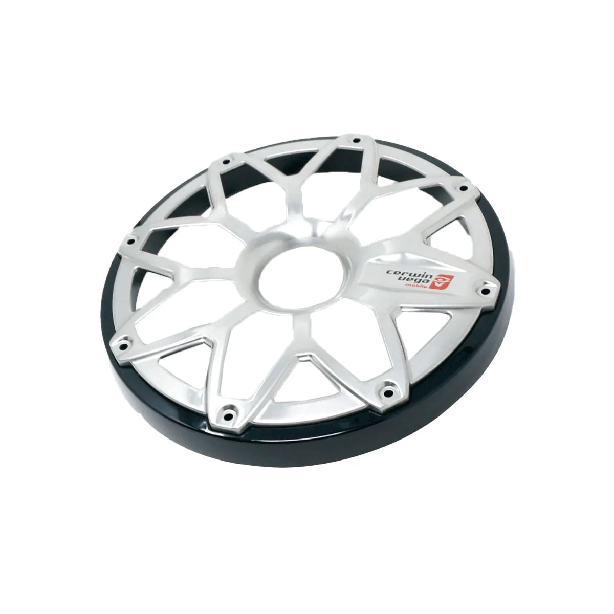 Cerwin Vega SM65FGB RPM Stroker 6.5” Flush Mount Speaker Grill, Pair (Black)