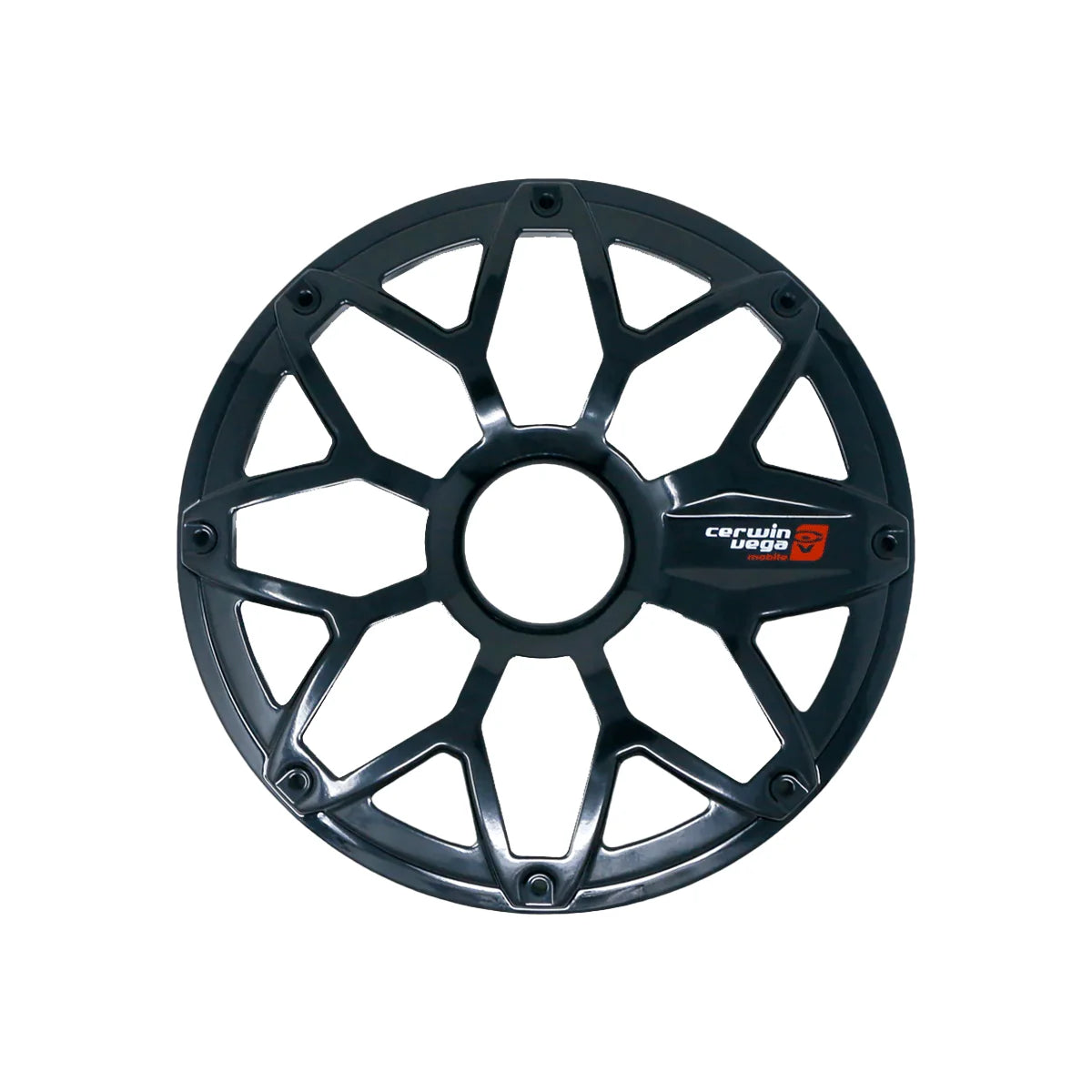 Cerwin Vega SM8FBB RPM Stroker 8" Flush Mount Speaker Grill, Steel With Powder Coating, Pair (Black)