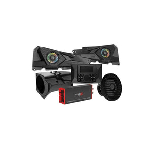 Cerwin Vega RPMRZRKM22 2014+ RZR XP Front Speaker Kit 4CH Amplifier Media Center