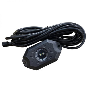 Race Sport Lighting RS12PRGBW 12-POD RGBW Hi-Power Rock Light Complete Kit with Bluetooth APP Controls