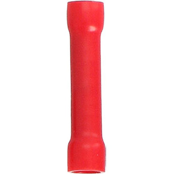 Install Bay RVBC Red Vinyl Butt Connector for 22-18 Gauge Wires