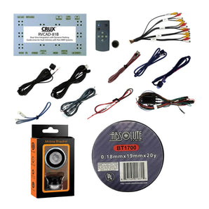 Crux RVCAD-81B  Rear-view Integration and Front Camera input for 2008 – 2014 Audi Vehicles w/Concert Radio and No MMi
