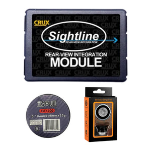 Crux RVCCH-75K Rear-view Integration Interface for 2015-2017 Dodge, Chrysler & Jeep vehicles with the 5" Uconnect and 8.4" U-Connect Radios