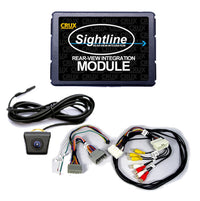Thumbnail for Crux RVCCH-75 Rear-view Integration with camera for 2007-2018 Chrysler, Dodge & Jeep Vehicles w/ MYGIG Systems (includes OEM style lip mount camera)