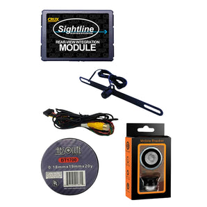 Crux RVCMZ-72D Rear-view Integration for Mazda Vehicles w/ Mazda Connect Systems 2014-Up w/ Licence Plate Camera