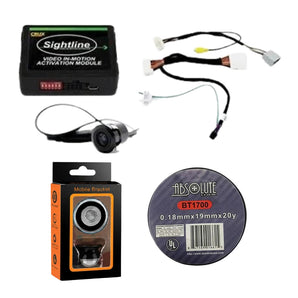 Crux RVCPR-66 Rear-view Integration Fit 2009-2016 Porsche Vehicles w/ PCM 3 and 3.1 Navigation Systems