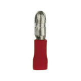 Install Bay RVMB Red Vinyl Male Bullet Connector 22-18 Gauge .156 for electrical connections.