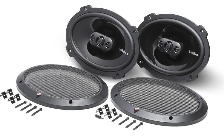 Rockford Fosgate P1694 6" X 9" 300W 4-Way + P1650 6.5" 220W 2-Way
