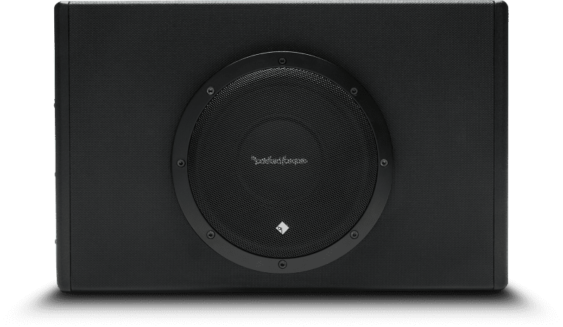 Rockford Fosgate P300-8P Punch 8" 300W Powered Enclosure Subwoofer + 8 Gauge Kit